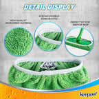 KEEPOW Reusable Microfiber Mop Pads - Image 5