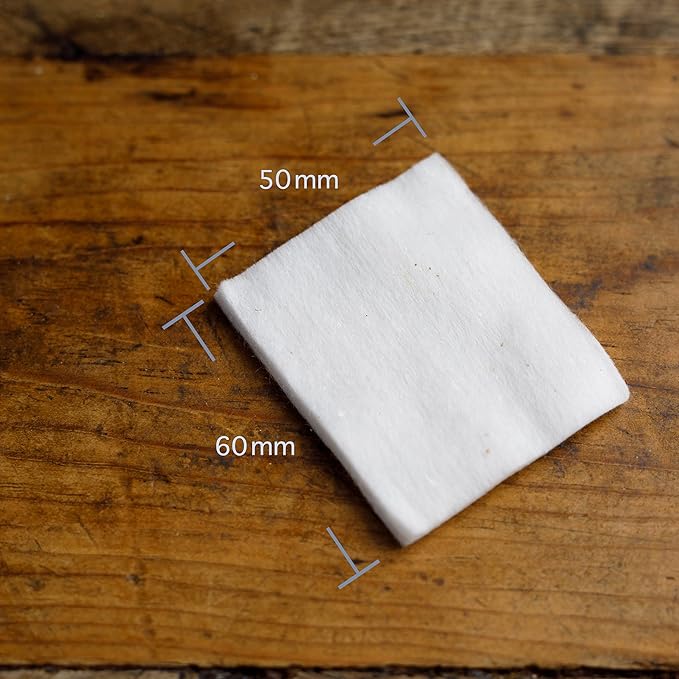 Japanese Organic Cotton Pads 100 Pieces 100% Organic Unbleached - Image 8
