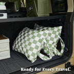 Checkered 2 Pcs Large Travel Laundry Bags - Image 4