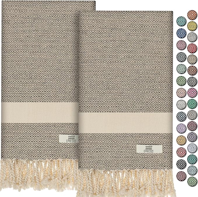 Turkish Hand Towels by EPHESUSTOWELS