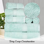 Superior Solid Egyptian Cotton Face Towel Set - Image 3