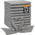 HOMERHYME Microfiber Washcloths, 12 Pack Wash Cloths Face Towels, Soft Lint by HOMERHYME