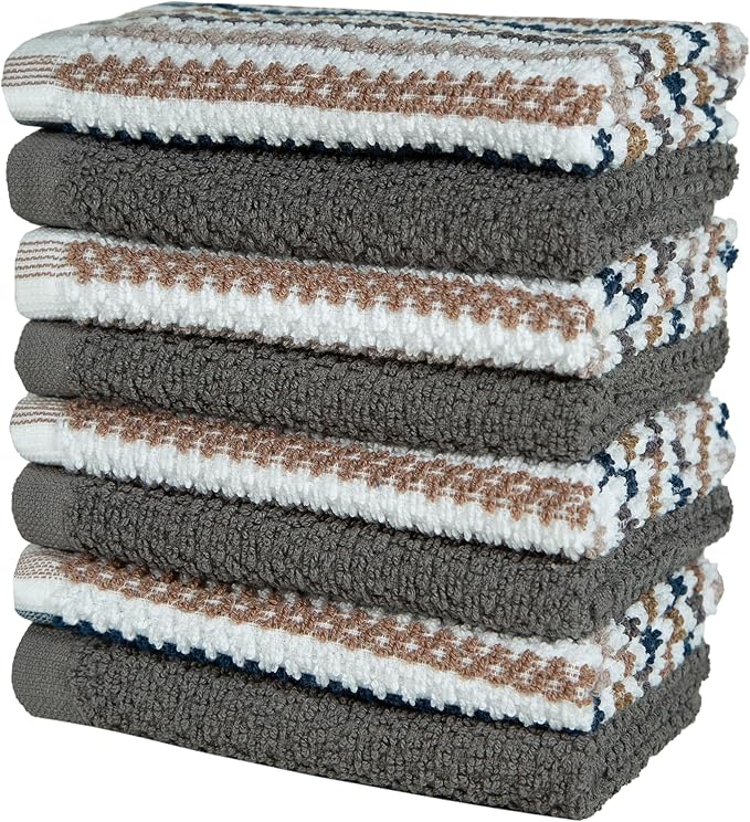 Bumble Premium Dish Cloths Towel 12"x12" | 100% Natural Ring Spun Cotton Tea - Image 5