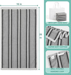 SALAS Kitchen Dish Towels for Drying Dishes, Large Cotton Kitchen Cloths Hand - Image 2