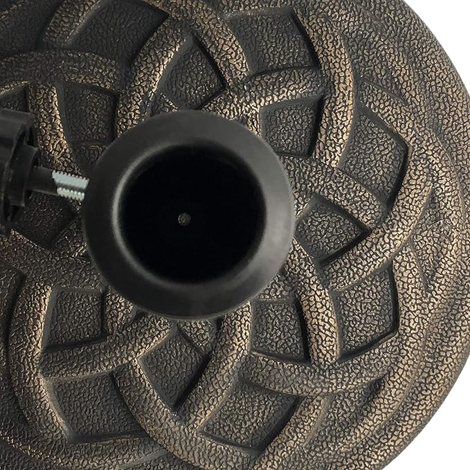 BACKYARD EXPRESSIONS PATIO · HOME · GARDEN 911554 21 Pound Umbrella Base, Bronze - Image 9