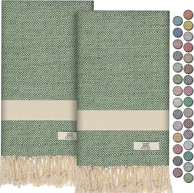 Turkish Hand Towels by EPHESUSTOWELS
