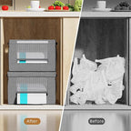 Trash Bag Holder Dispenser 2 Pack Extra Large, Oxford Cloth Garbage Bag Storage - Image 4