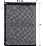 Frienda 6 Pieces Mesh Stuff Sack, 11 x 15 Inch Durable Nylon Drawstring Laundry - Image 3
