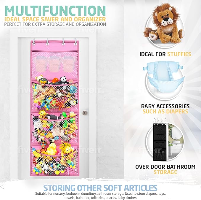 Honeyera Storage for Stuffed Animals - Image 7