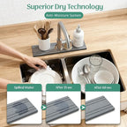 Stone Faucet Mat for Kitchen Sink Splash Guard 15.7" x 3.9" - Image 3