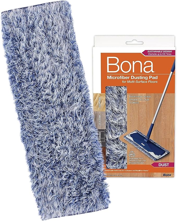 Bona Microfiber Dusting Pad for Multi-Surface Floors by Bona