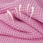 Microfiber Waffle Face Towels, 4 Pieces, Fast Drying, Lint Free 430 GSM - Image 2