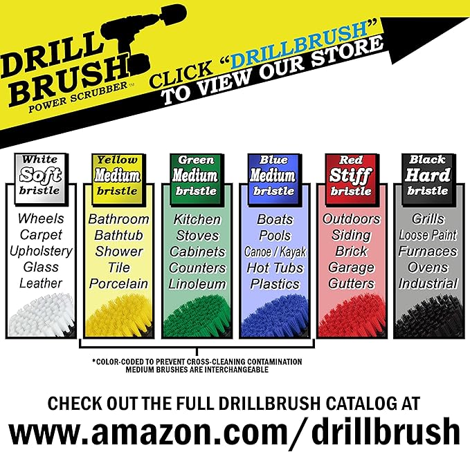 Nylon Drill Brush Attachment Set - Image 7