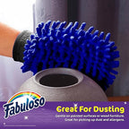 Fabuloso Microfiber Cleaning Mitt Glove, Lint-Free Scratch-Free Dusting and - Image 3