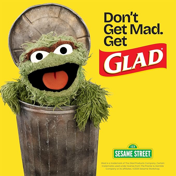 Glad ForceFlex Tall Kitchen Trash Bags, 13 Gallon, Gain Lavender - Image 9
