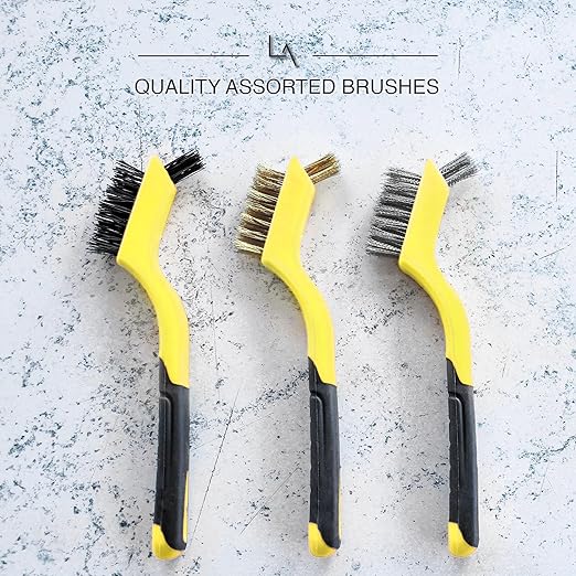 Wire Brush Set 3Pcs - Image 8