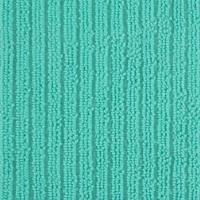 DII Cleaning Collection Multi-Purpose Microfiber, Teal Lattice, Dishtowel Set - Image 3