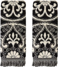 SKL Home Amherst Medallion 100% Cotton Premium 2-Piece Hand Towel Set, 600 GSM by SKLHomebySaturdayKnightLtd