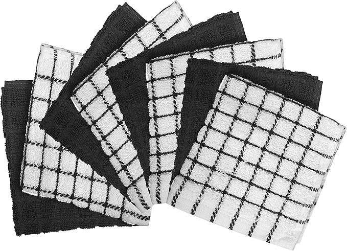 Bumble Dish Cloths | 12" x 12" | 100% Cotton Kitchen Towels | 405 GSM | Soft - Image 2