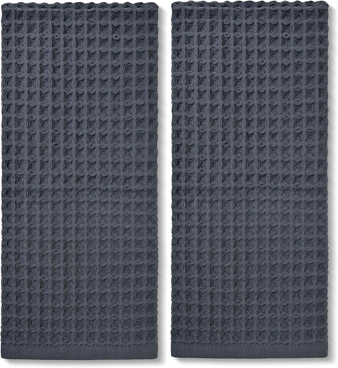 Jacquotha Waffle Hand Towels for Bathroom 2-Piece – Cotton Quick Dry Lint Free by Jacquotha