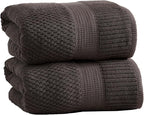 NY Loft 100% Cotton 2 Pack Bath Sheet Towel Set | Absorbent Quick-Dry Oversize by NYLoft