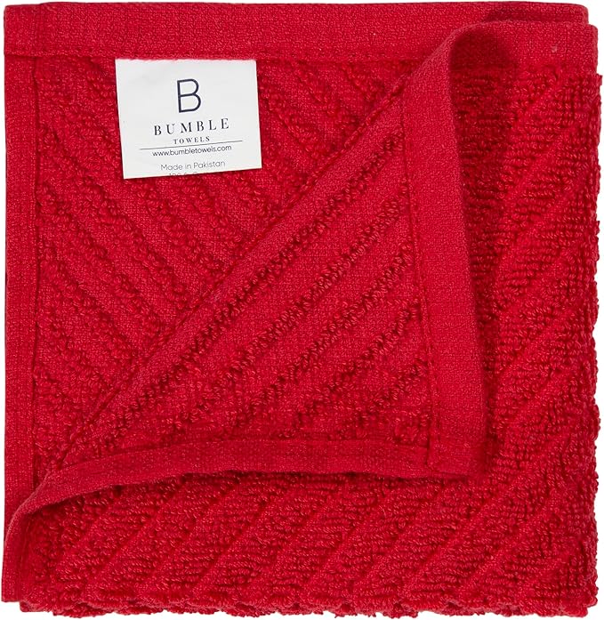 Bumble Towels Premium Kitchen Dish Cloths | 8 Pack | Diagonal Deluxe Dish Cloth - Image 6