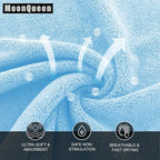 MOONQUEEN Ultra Soft Premium Washcloths Set - Image 2