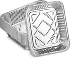 MontoPack Aluminum Foil Pans Half Size Roasting Chafing Pan | Bulk 10 Pack of by MontoPack