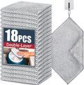 Navona 18 Pcs New Upgrade Steel Wire Dishcloth, Double-Layer Multipurpose by Welcometobuy%EF%BC%81