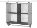 Whitmor 4 Section Fabric Closet Organizer Shelving by Whitmor