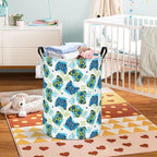 FANKANG Storage Basket, Nursery Hamper Canvas Laundry Basket Foldable - Image 3