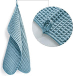 POLYTE 430 GSM Microfiber Lint Free Washcloth Face Towel, 13 x 13 in, 4 Pack - Image 2