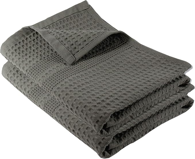 GILDEN TREE Waffle Hand Towels for Bathroom Quick Dry Towel Super Absorbent by GildenTree