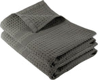 GILDEN TREE Waffle Hand Towels for Bathroom Quick Dry Towel Super Absorbent by GildenTree