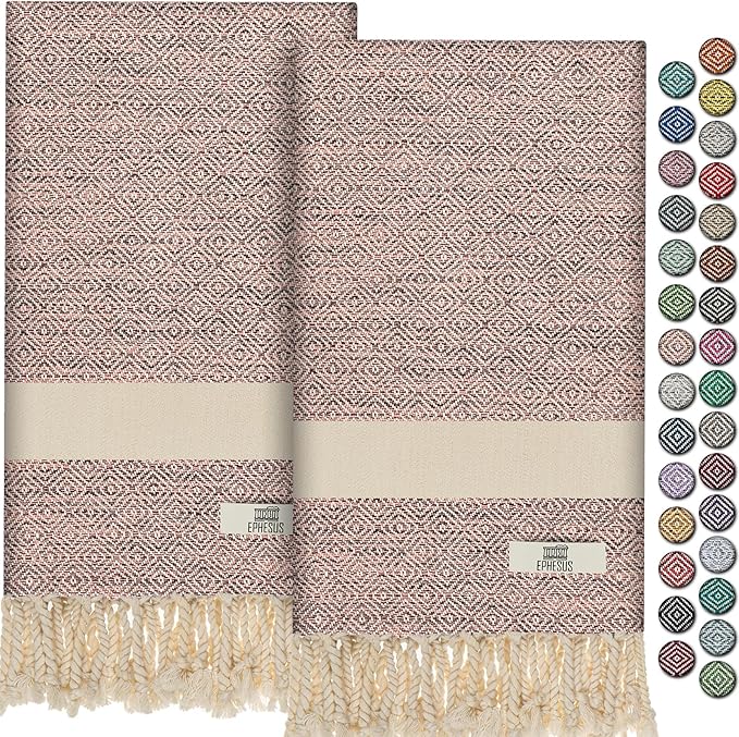 Turkish Hand Towels by EPHESUSTOWELS