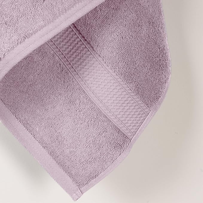 SUPERIOR Egyptian Cotton Pile Bath Towel Set of 2, Ultra Soft Luxury Towels - Image 4