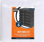 Utopia Towels 6 Pack Bath Towel Set, 500 GSM 100% Ring Spun Cotton Medium - Image 5
