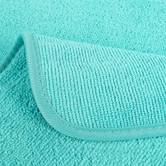POLYTE Premium Lint Free Microfiber Washcloth Face Towel, 13 x 13 in - Image 2