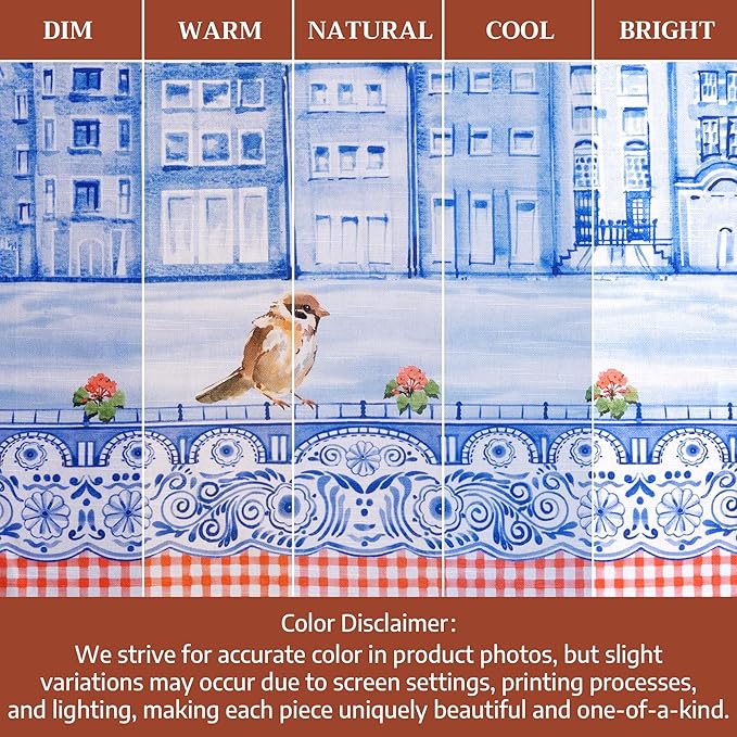 Maison d' Hermine Kitchen Towels Set of 3 100% Cotton 27.50" x 20" Reusable - Image 6