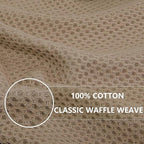 Homaxy 100% Cotton Waffle Weave Kitchen Dish Towels, Ultra Soft Absorbent Quick - Image 2