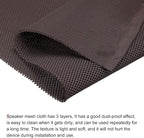MECCANIXITY Speaker Grill Cloth 20 x 63 Inch Stereo Mesh Fabric Protective - Image 3