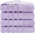 American Soft Linen Luxury 4 Piece Bath Towel Set, 600 GSM 100% Cotton Turkish by AmericanSoftLinen
