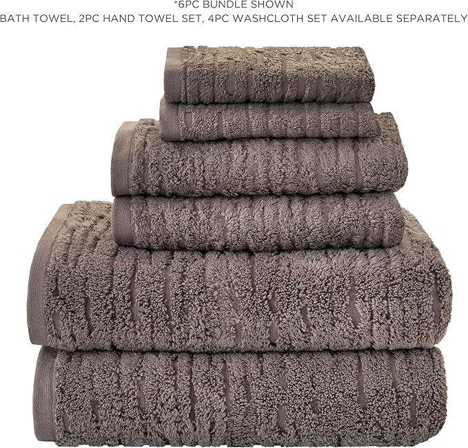 SKL Home CloudSoft Cotton Luxury Hand Towel 2pc Set - Image 7