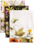 Maison d' Hermine Kitchen Towels Set of 3 100% Cotton 20" x 27.5" Reusable by MaisondHermine