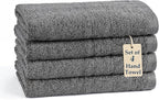 CASA PLATINO Hand Towels for Bathroom by CasaPlatino