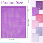 Frienda 6 Pieces Mesh Stuff Sack, 11 x 15 Inch Durable Nylon Drawstring Laundry - Image 2