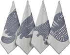 sea me at home Cat Themed Funny Dish Towels by seameathome