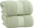 NY Loft 100% Cotton 2 Pack Bath Sheet Towel Set | Extra Large Bath Towel Set of by NYLoft