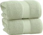 NY Loft 100% Cotton 2 Pack Bath Sheet Towel Set | Extra Large Bath Towel Set of by NYLoft