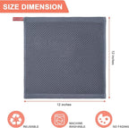 BOOMIBOO Kitchen Towels 6-Pack Kitchen Dish Cloths, 100% Cotton Towels Waffle - Image 2